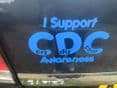 I Support Cri Du Chat Awareness Car Sticker - Choice Of Colour